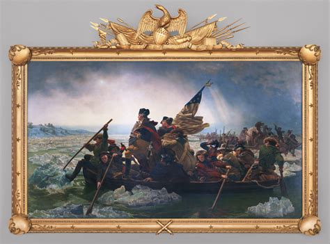  The Washington Crossing the Delaware 그림의 웅장함과 역사적 맥락!